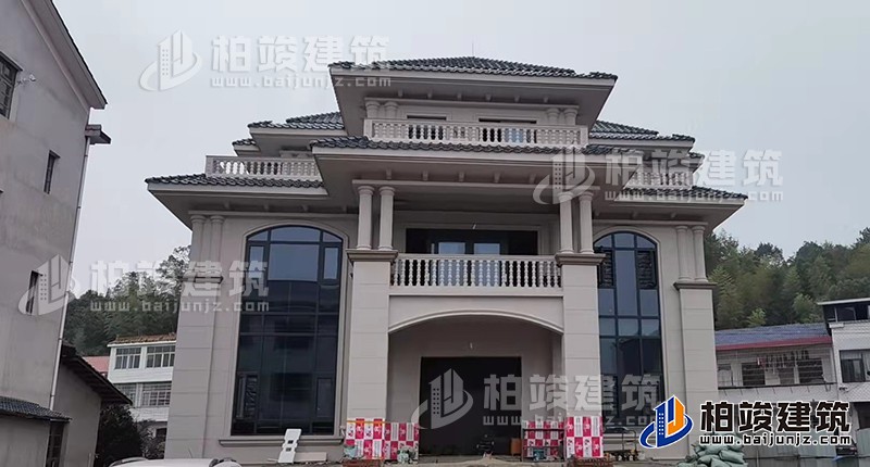 歐式風格三層農村小別墅案例展示私人定製客戶反饋